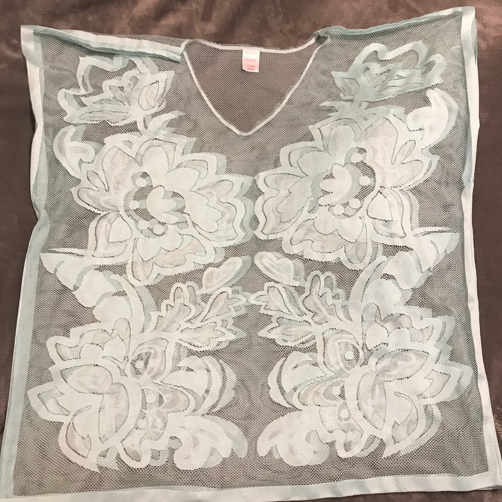 Beautiful Sheer Swim Coverup